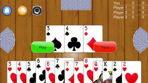Sắp xếp những lá bài lẻ