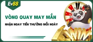 Khuyến mại EV88 - Vòng quay may mắn mỗi ngày
