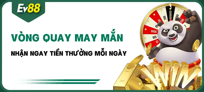 Khuyến mại EV88 – Vòng quay may mắn mỗi ngày